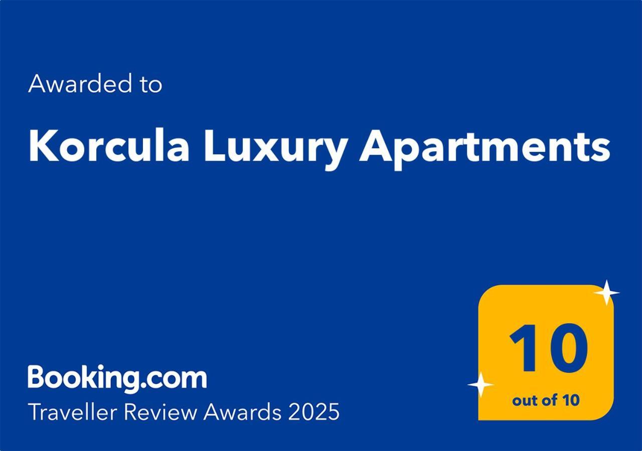 Korcula Luxury Apartments Dış mekan fotoğraf